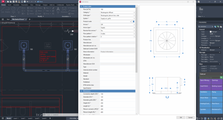 Stabicad for autocad