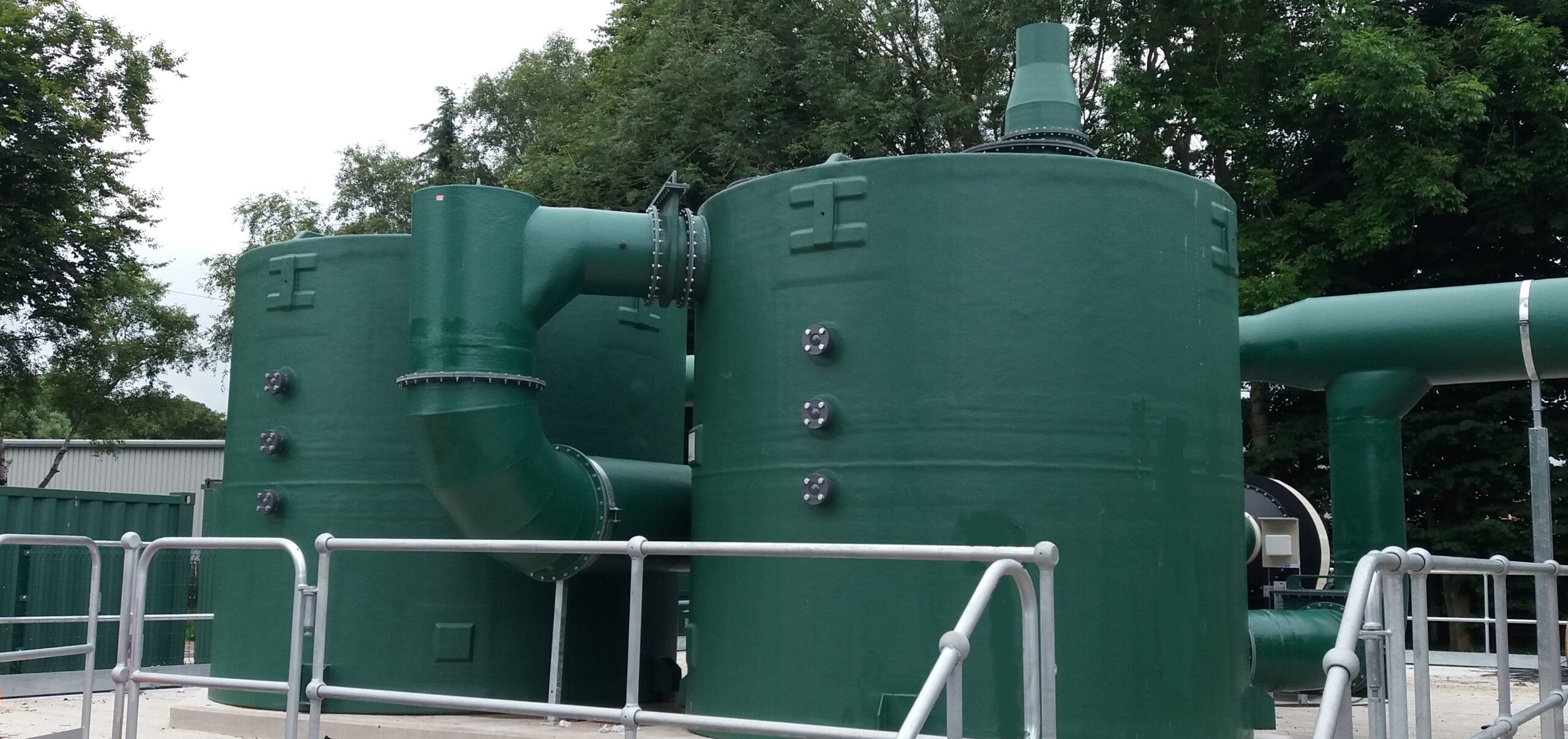 Odour Control Units and ductwork