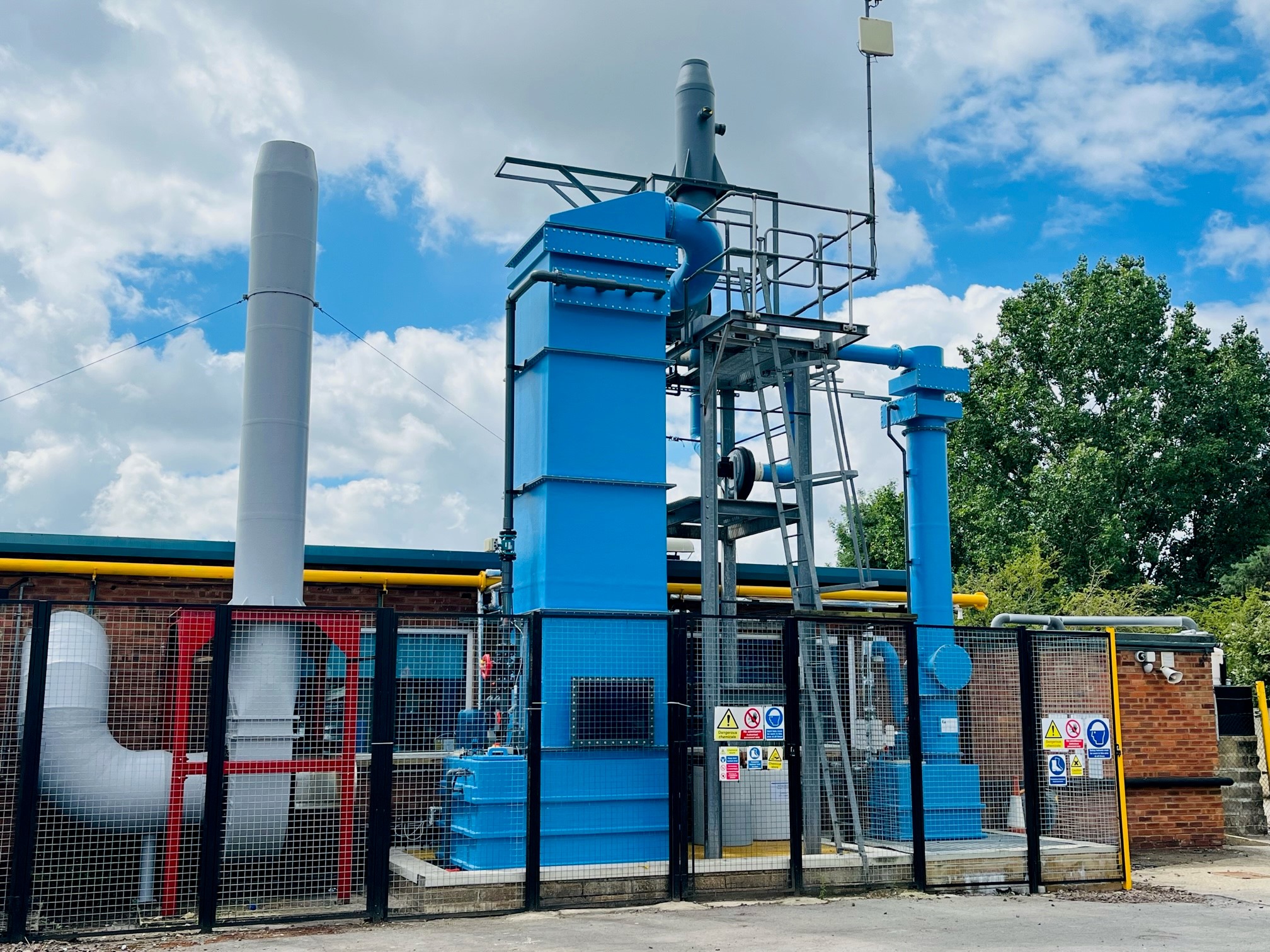 Scrubbers and ductwork