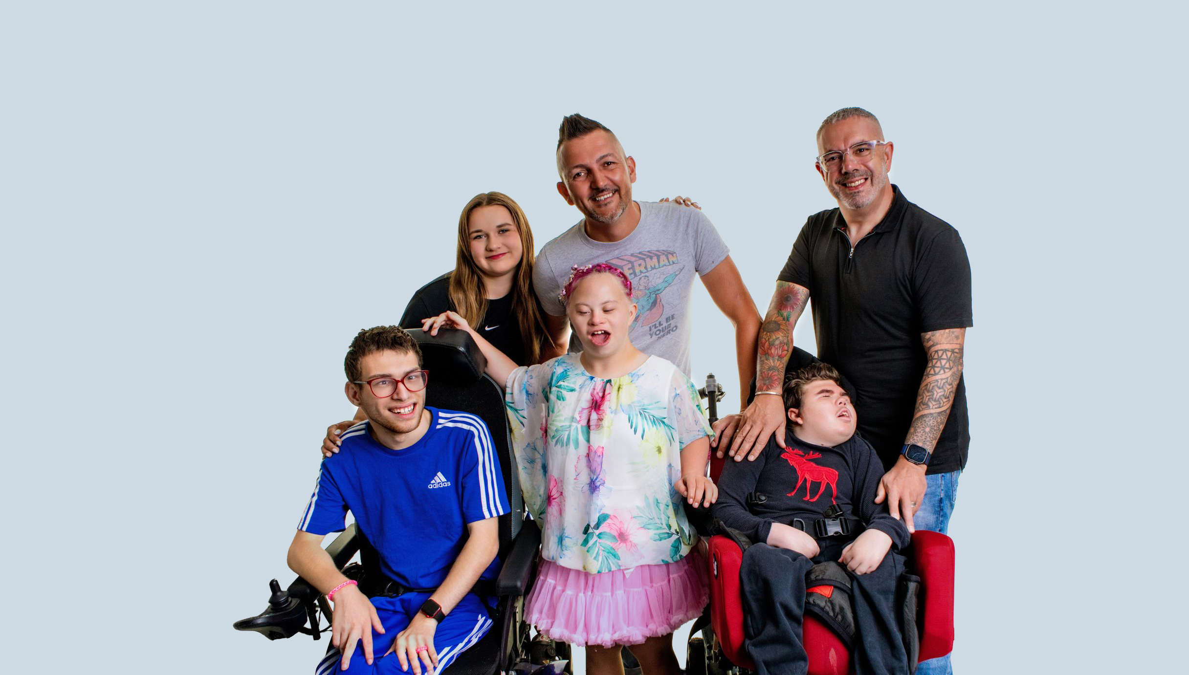 World Ventil8 Day image with Garry and family