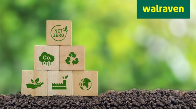 Sustainability image with Walraven logo